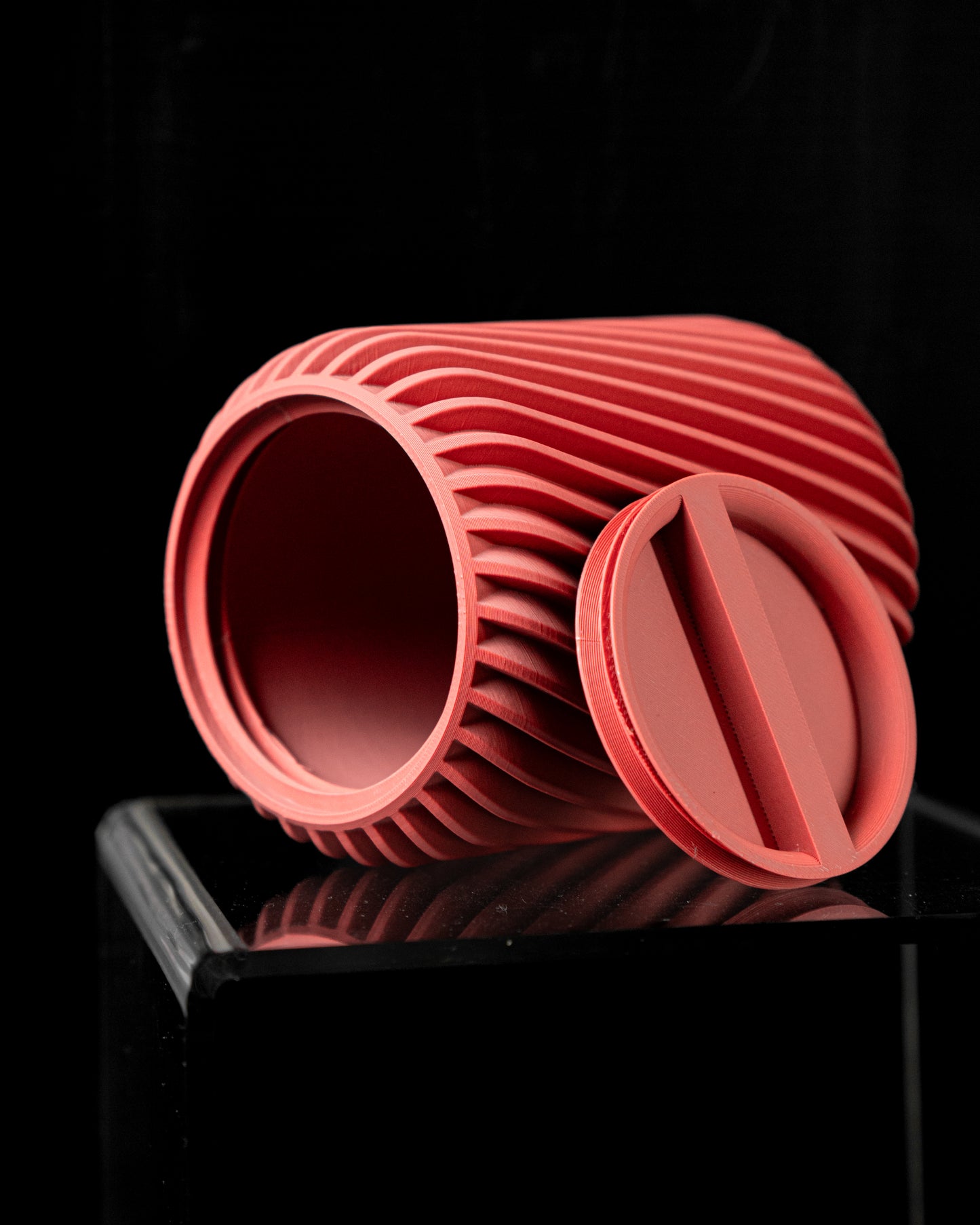 Ridged Storage Container