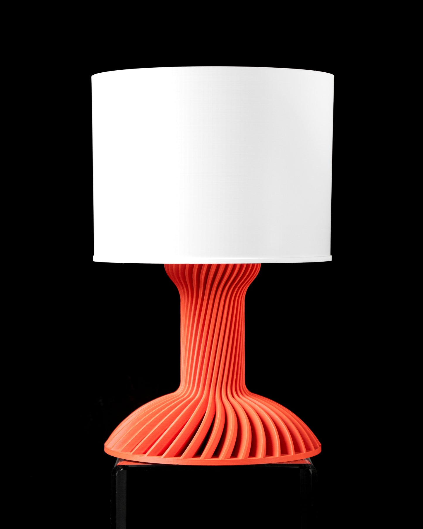 Ridged Table Lamp