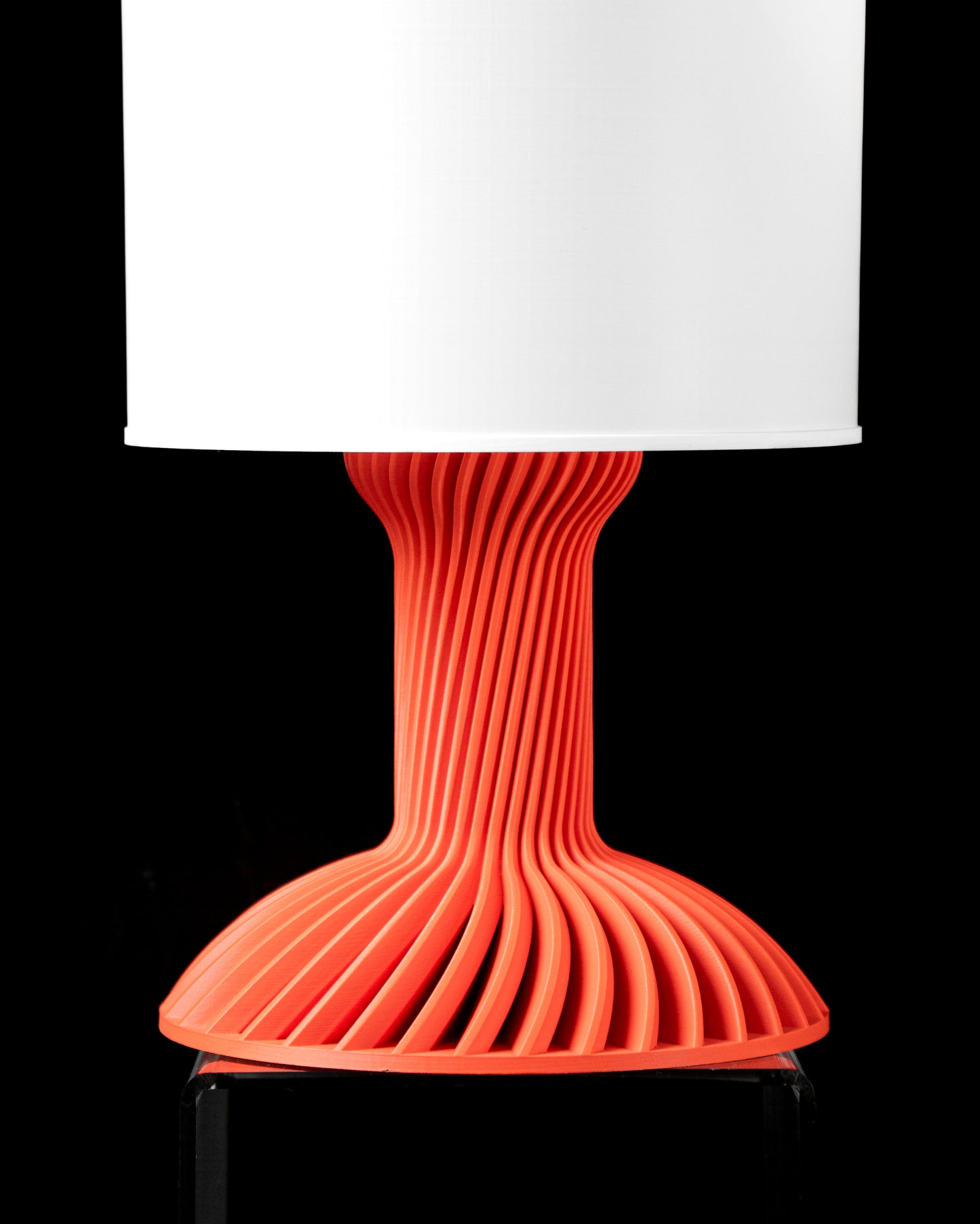 Ridged Table Lamp