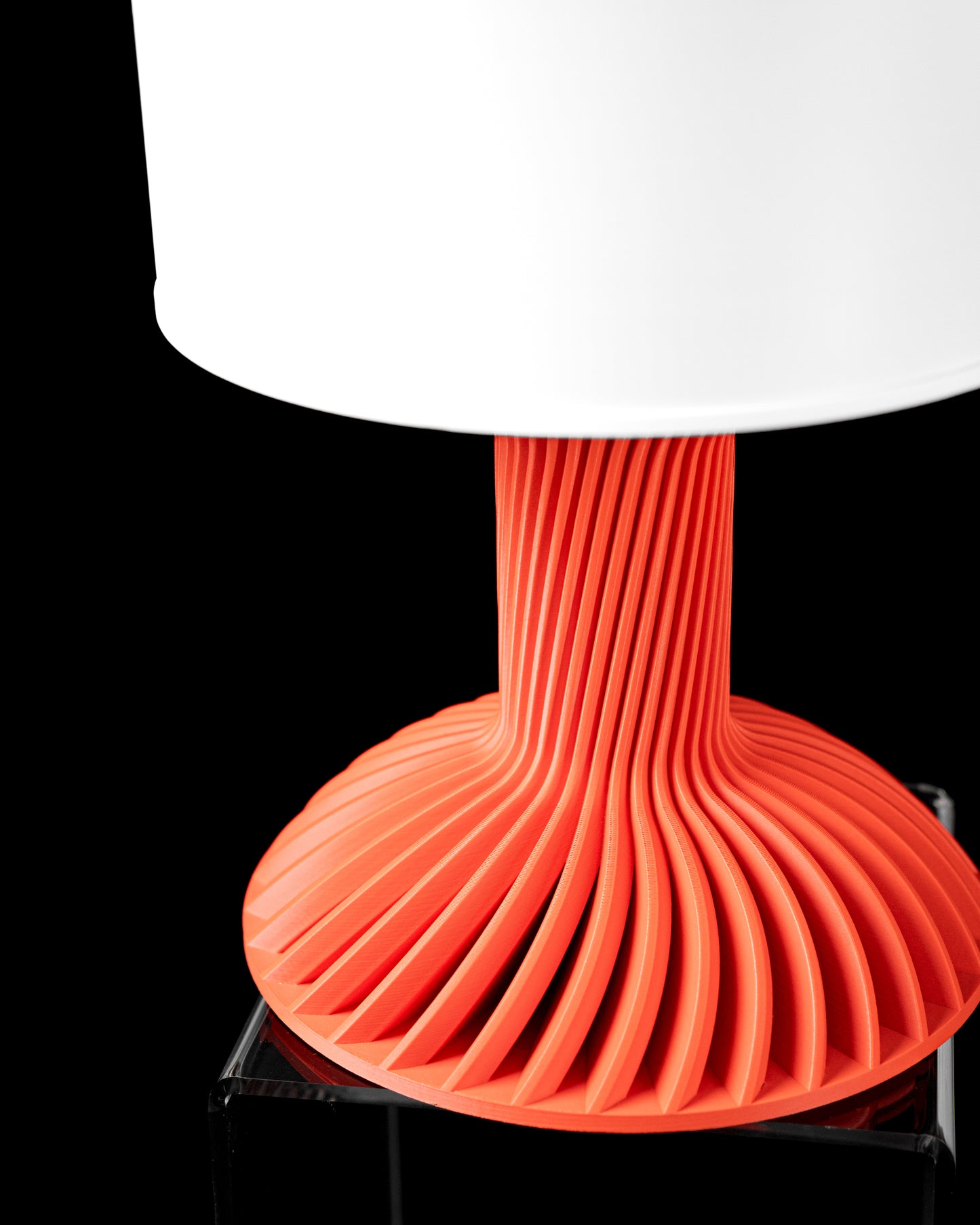 Ridged Table Lamp