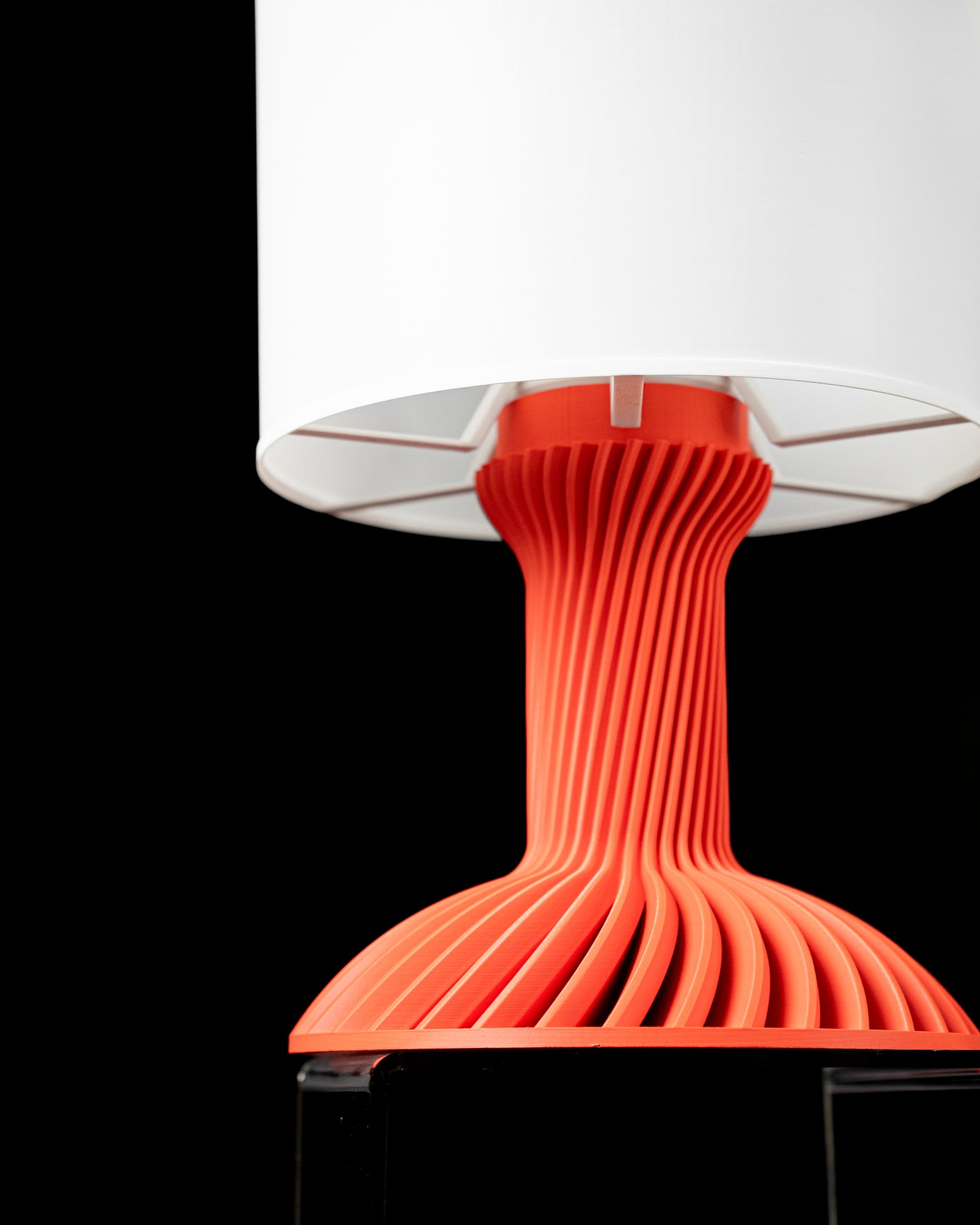 Ridged Table Lamp