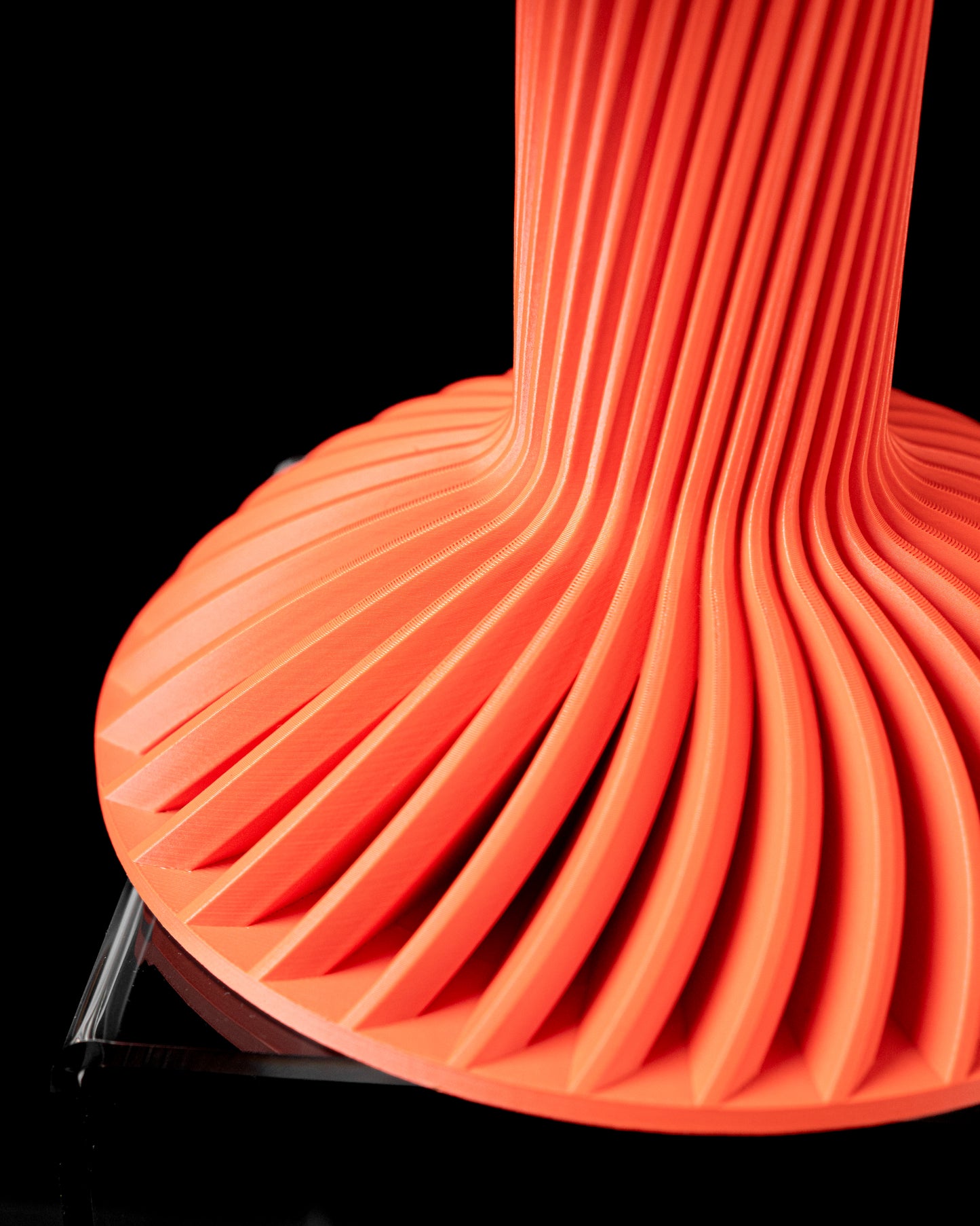 Ridged Table Lamp