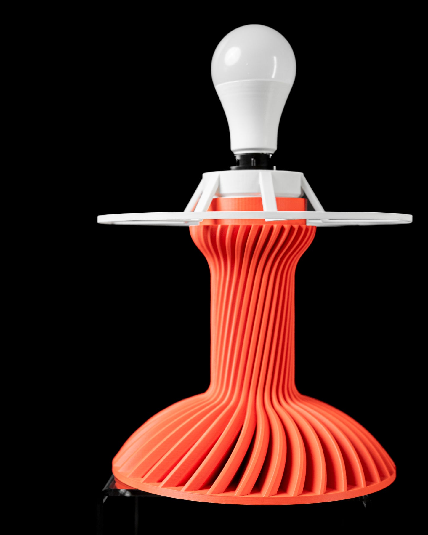 Ridged Table Lamp