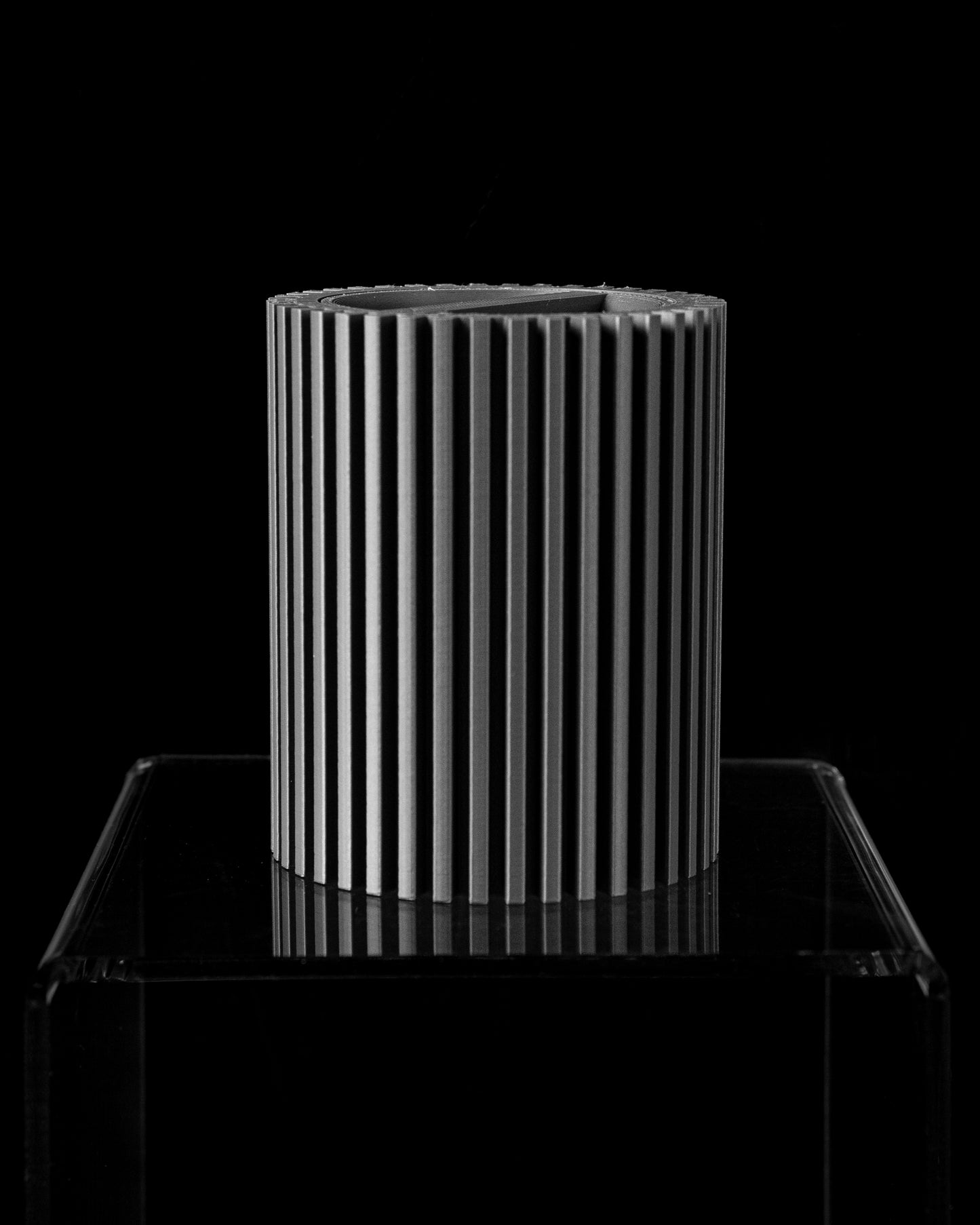 Striped Storage Container