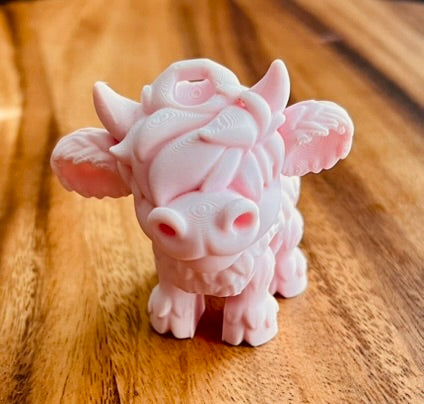 Highland Cow Flexi Keychain | Printverse