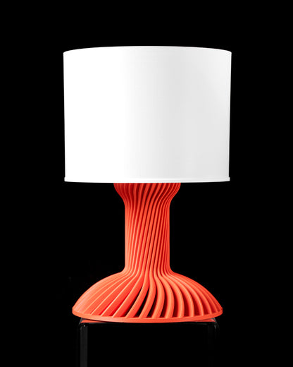 Ridged Table Lamp