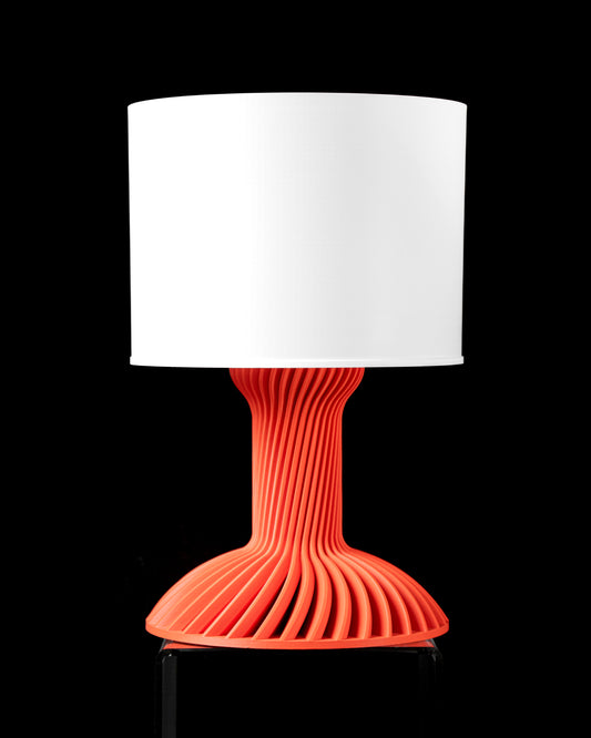 Ridged Table Lamp
